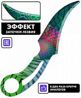 Макет ножа Клык Fang фанера 6 мм Saphira Сафира Standoff 00810