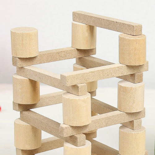 Игра Башня падающая Баланс, аналог Дженга (Jenga) 3809533 фото 2
