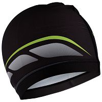 Шапочка для плавания Lyc Onlitop черно-серо-зеленая 3589394