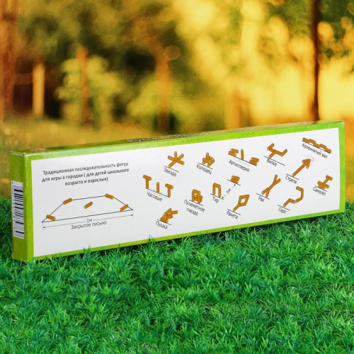 Городки дерево 2 биты 49х2,5 см, биток 10 шт 9х2,5 см 134230 фото 8 Городки дерево 2 биты 49х2,5 см, биток 10 шт 9х2,5 см 134230 фото 8