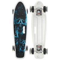 Скейтборд 22х6" Пениборд 55х14 см с ручкой 5290555
