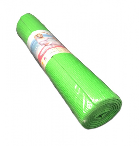 Коврик для йоги 0,6х61х173 см салатовый Yoga mat 1576