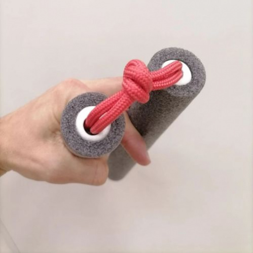 Макет нунчаки тренировочные (для фристайла) 30 см неопрен 995434 фото 3