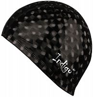Шапочка для плавания детская PU Coated 3D черный IN047 03168