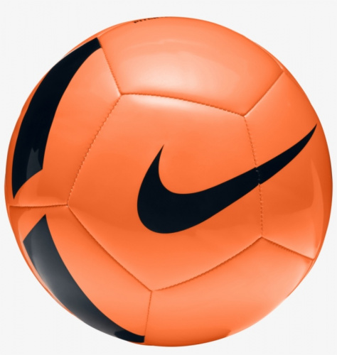 Мяч футбольный №5 Nike Pitch Team оранжевый (оригинал)