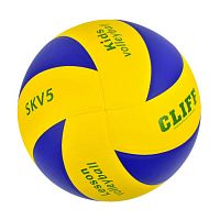 Мяч волейбольный Cliff SKV5 желто-синий 02362