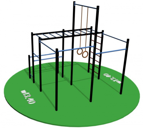 Workout площадка W13.40 3,05х3 м