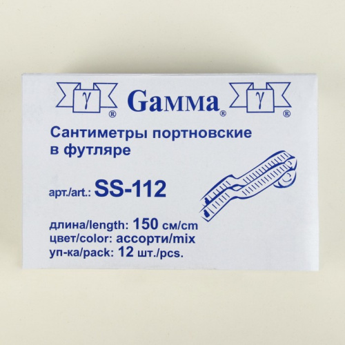Рулетка (лента сантиметровая) 1,5 м микс 1760392 фото 4