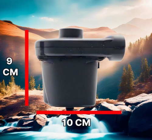 Насос электрический 220 в для кроватей и матрасов HS-8102 996508 фото 2