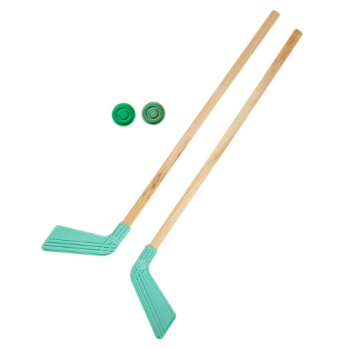 Клюшка 2 шт + 2 шайбы 80 см набор "Хоккей" КХ-2-55 2749885 фото 7 Клюшка 2 шт + 2 шайбы 80 см набор "Хоккей" КХ-2-55 2749885 фото 7