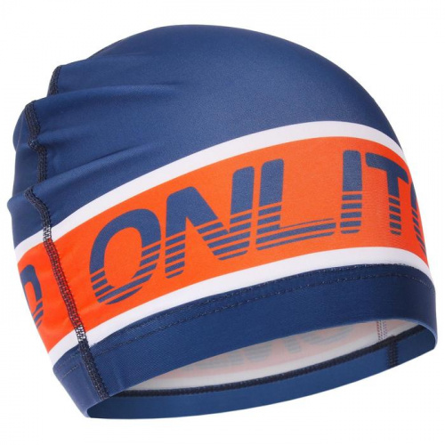 Шапочка для плавания Lyc Onlitop сине-оранжевая 5089116 фото 2