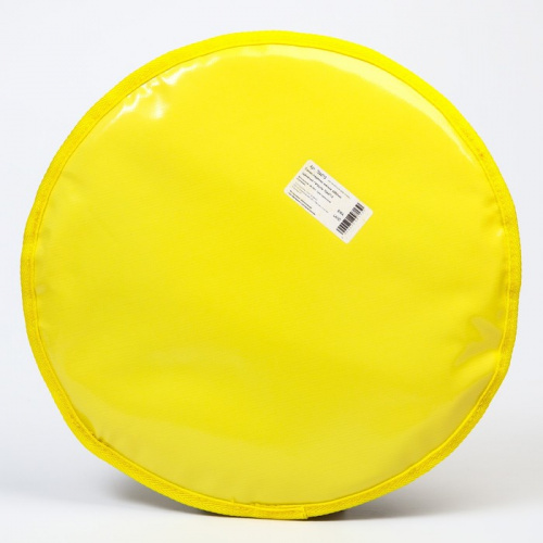 Санки-ледянки Сидушка мягкая "Щенячий патруль" 35 см желтая 7044713 фото 3