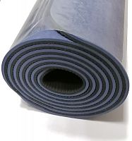 Коврик для йоги 0,6х61х183 см синий-черный TPE Yoga mat 00756-23