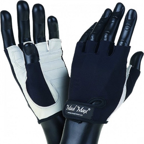 Перчатки мужские XL Basic MFG250 черный/белый MadMax 997199