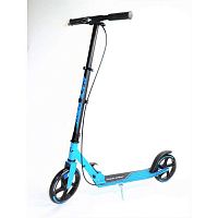 Самокат 200 мм 200 Blue/LOW голубой с ручным тормозом 03420