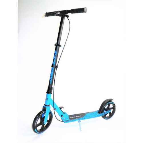 Самокат 200 мм 200 Blue/LOW голубой с ручным тормозом 03420