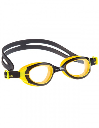 Очки для плавания детские Junior UV Blocker черный/желтый Юниорские 06W