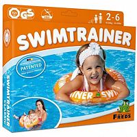 Круг надувной Swimtrainer оранжевый, 15-30 кг