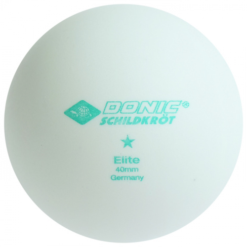 Мячик для пинг-понга 1* - 1 шт белый Donic Elite 4243523 фото 2