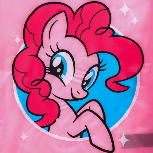 Плащ-дождевик детский S 92-98 см "My little pony" розовый 5553917 фото 2