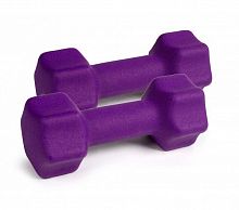 Гантель обливная 1,5 кг фиолетовый Easy Fit неопрен 02392-1 02953