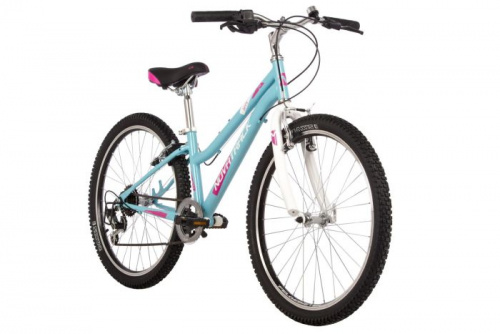 Велосипед подростковый NOVATRACK 24" JENNY сталь голубой рама 12" 996377 фото 4