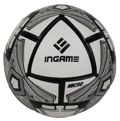 Мяч футбольный №5 Ingame Micro бело-черный 995587