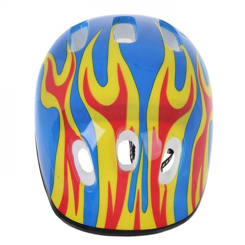 Шлем для роликов S (52-54) сине-желто-красный 134250 фото 6
