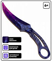 Макет ножа Клык Fang фанера 6 мм Обсидиан Obsidian Standoff 00747