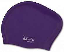 Шапочка для плавания SC 800/804 для длин.волос Фиолет Indigo силикон 17767