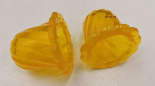 Массажер Чудо-банка 2 шт пвх "Тюльпан" ребристая с массаж точками, интенс возд. 998897 фото 2