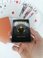 Карты 54 шт "BCKPuke" черно-золотые 09061
