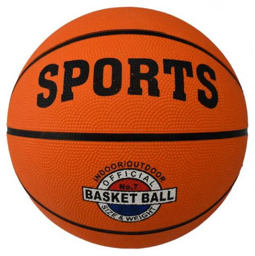 Мяч баскетбольный №7 резина Sports 1026015