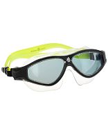 Очки для плавания (полумаска) FLAME mask черный/зеленый black/green M0461 10W
