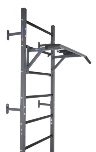 Турник навесной на шведскую стенку 3 хвата ДТ (графит) 997973 фото 2 Турник навесной на шведскую стенку 3 хвата ДТ (графит) 997973 фото 2