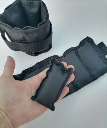 Утяжелители 1 кг х 2 дробь PRO с измен весом 996562 фото 3