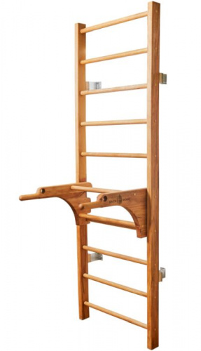 Шведская стенка деревянная 2,47 х 0,74 м с турником-брусьями Бэквуд 996417 фото 2 Шведская стенка деревянная 2,47 х 0,74 м с турником-брусьями Бэквуд 996417 фото 2