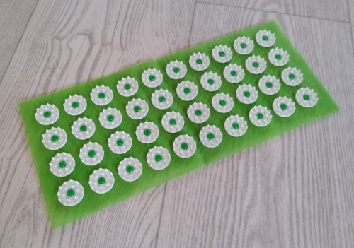 Аппликатор игольчатый (коврик) 140х320 мм зеленый 997915