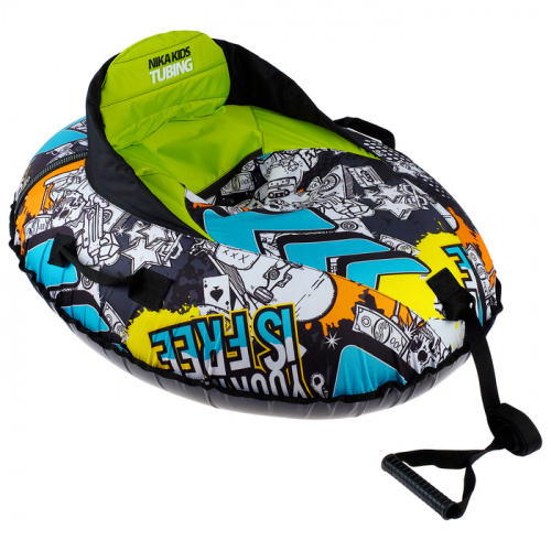 Ватрушка 80 см со спинкой ТБМ1/Г2 "Nika kids. Граффити" 4734082 фото 2