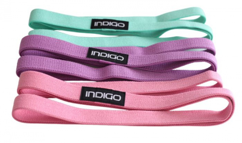 Эспандер-кольцо замкнутое 2,08м х 1,0мм х 3 см розовый 12 кг IN341 03548-2 996986 фото 2