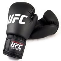 Перчатки боксерские детские 6 унц UFC черный 01869
