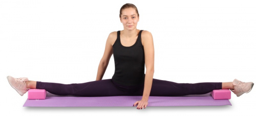 Кирпич для йоги оранжевый Indigo 6011 26948 фото 3