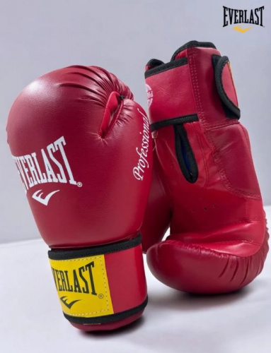 Перчатки боксерские детские 1 унц Everlast красный 995440