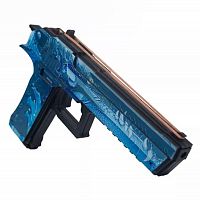 Макет Пистолета с длинным стволом Desert Eagle Ледяной дракон Ice dragon (съемная обойма) CSGO 00231