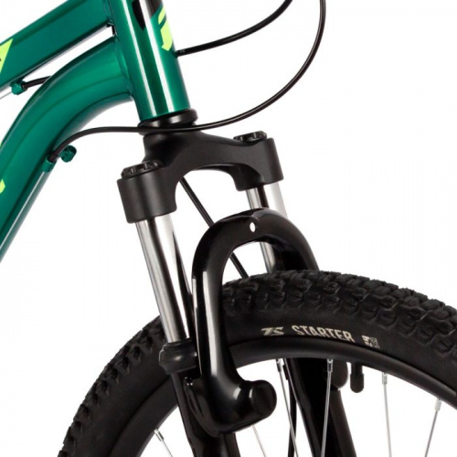 Велосипед подростковый FOXX 24" CAIMAN JR зеленый рама 12" 996398 фото 2