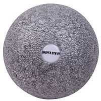 Мяч массажный 08 см (шарик) твердый гладкий (легкий из пены) Harper Gym NT40256