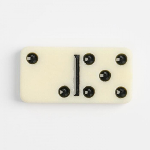 Домино кость 2х4 см в оранж. кор. "Классическое" 537843 фото 4 Домино кость 2х4 см в оранж. кор. "Классическое" 537843 фото 4