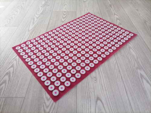 Аппликатор игольчатый (коврик) 410х630 мм красный 998306