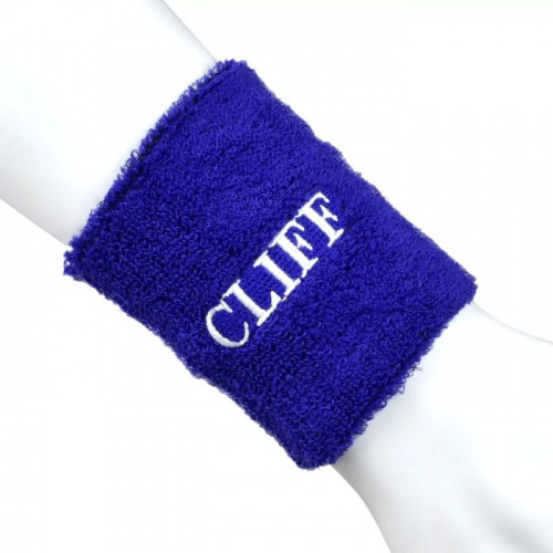 Напульсник махровый 2 шт синий Cliff 997063
