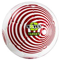 Мяч футбольный №5 Novus Target красные круги Atemi